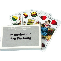 B054 Spielkarten "Doppeldeutsche"